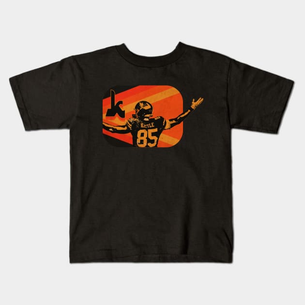 Vintage American Football Kids T-Shirt by CTShirts